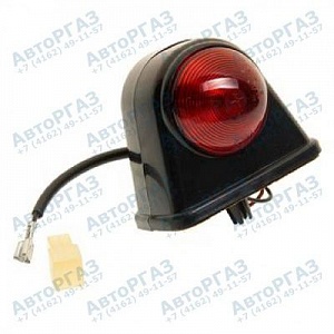 Фонарь контурный Газель Бизнес задний (на крыше) красный 12V (трапеция), арт. .59.3776